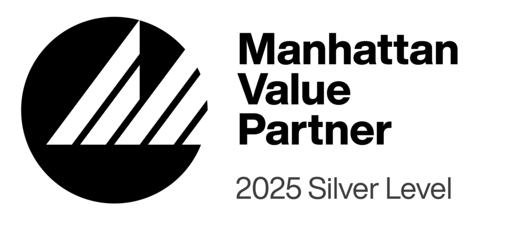 Manhattan badge black